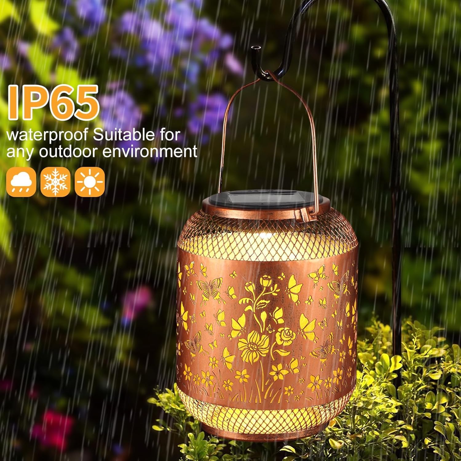 Amazon.com: Solar Lanterns Outdoor Waterproof Christmas Birthdays