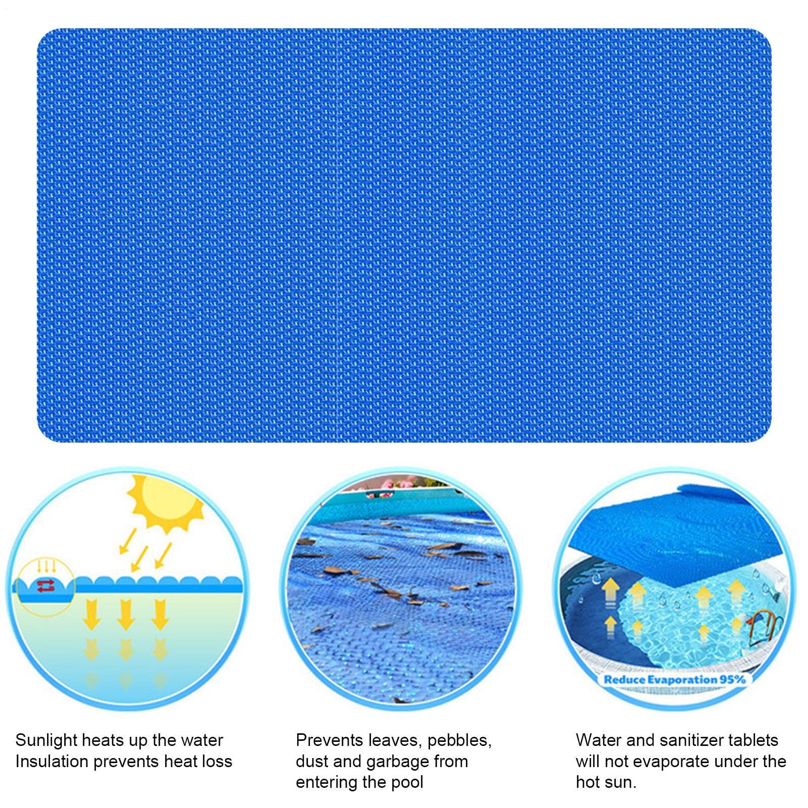 Solar-Pool-Abdeckung UV-beständige Swimming-Spa-Abdeckungsmatte