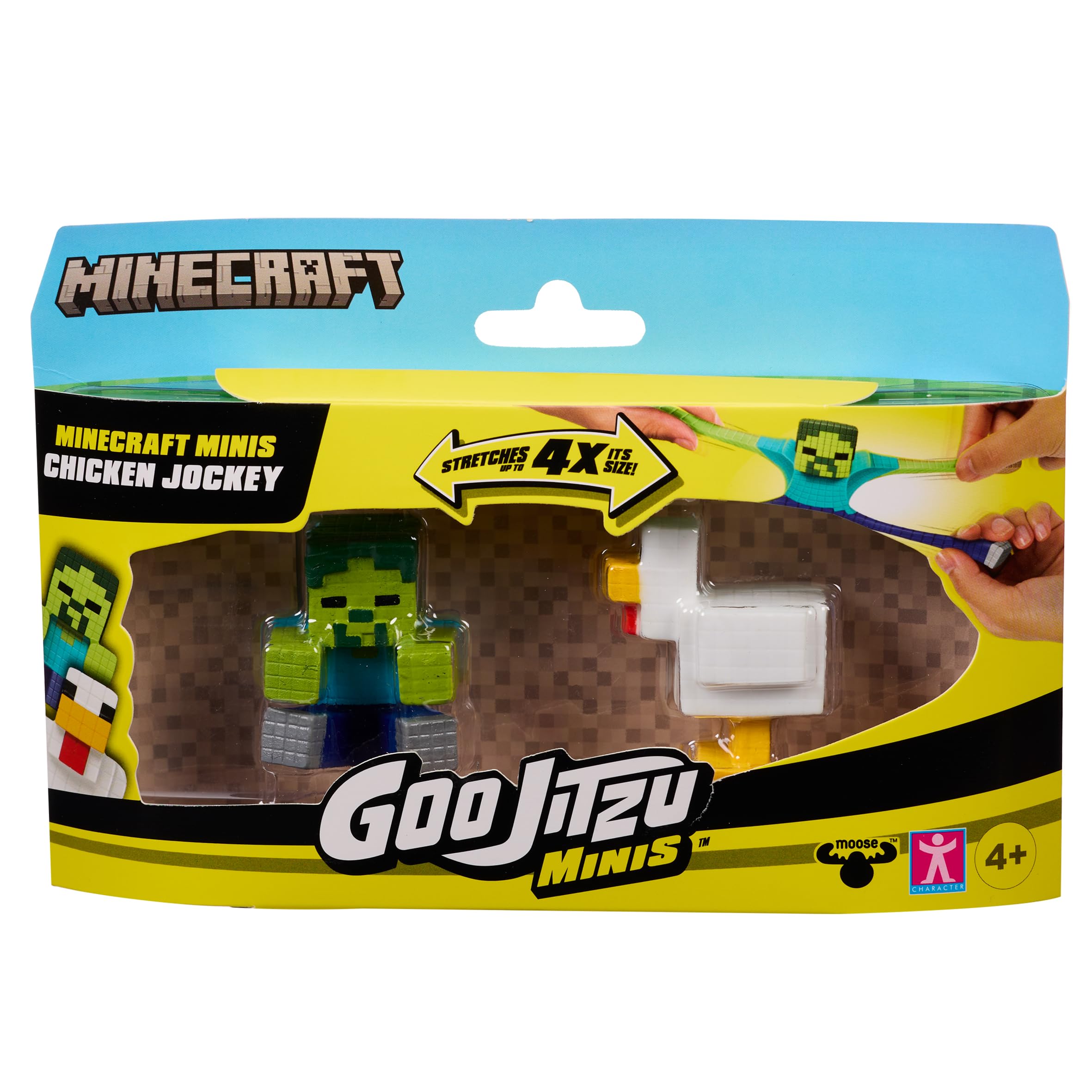 GOO JITZU MINECRAFT MINIS 2 PACK - ZOMBIE & CHICKEN