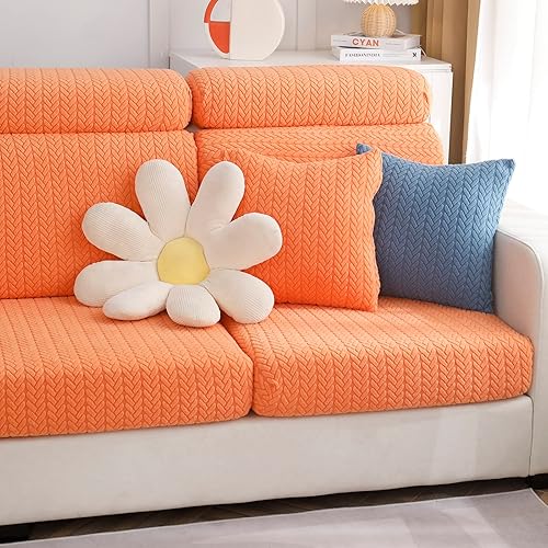 Miniatura 9 de Fundas universales para sofá en forma de L resistentes al desgaste 2023, funda para sofá chaise lounge, protector de muebles elástico antideslizante