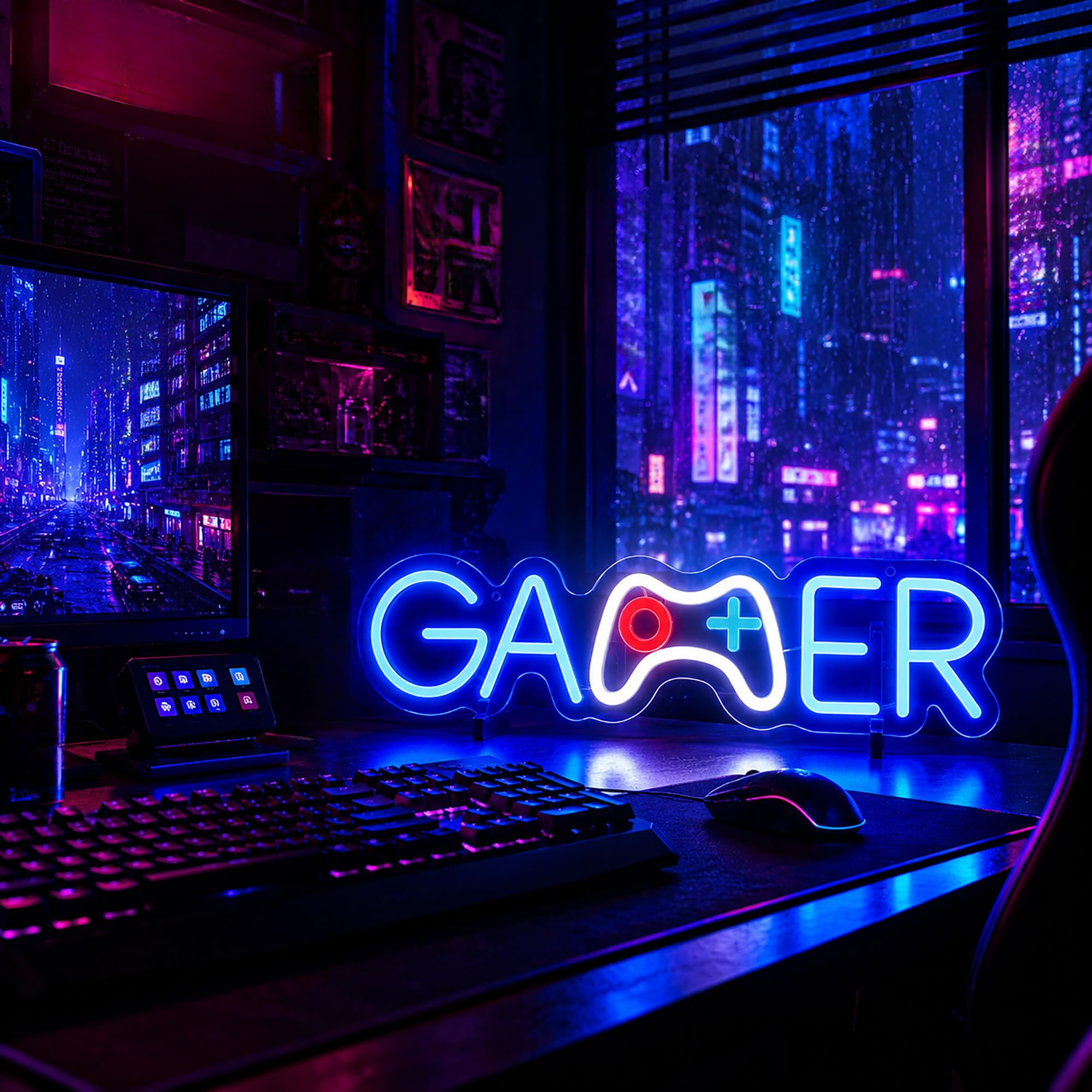 Neonowy znak LED, neonowe znaki do dekoracji ścian, zasilane przez USB, neonowe znaki LED do dekoracji pokoju