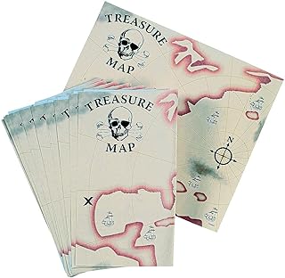 Fun Express - Pirate Treasure Map (2dz) - Toys - Value Toys - Misc Value Toys - 24 Pieces