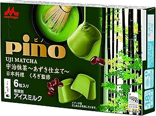 [冷凍] 森永乳業 ピノ 宇治抹茶~あずき仕立て~ 10ml×6個