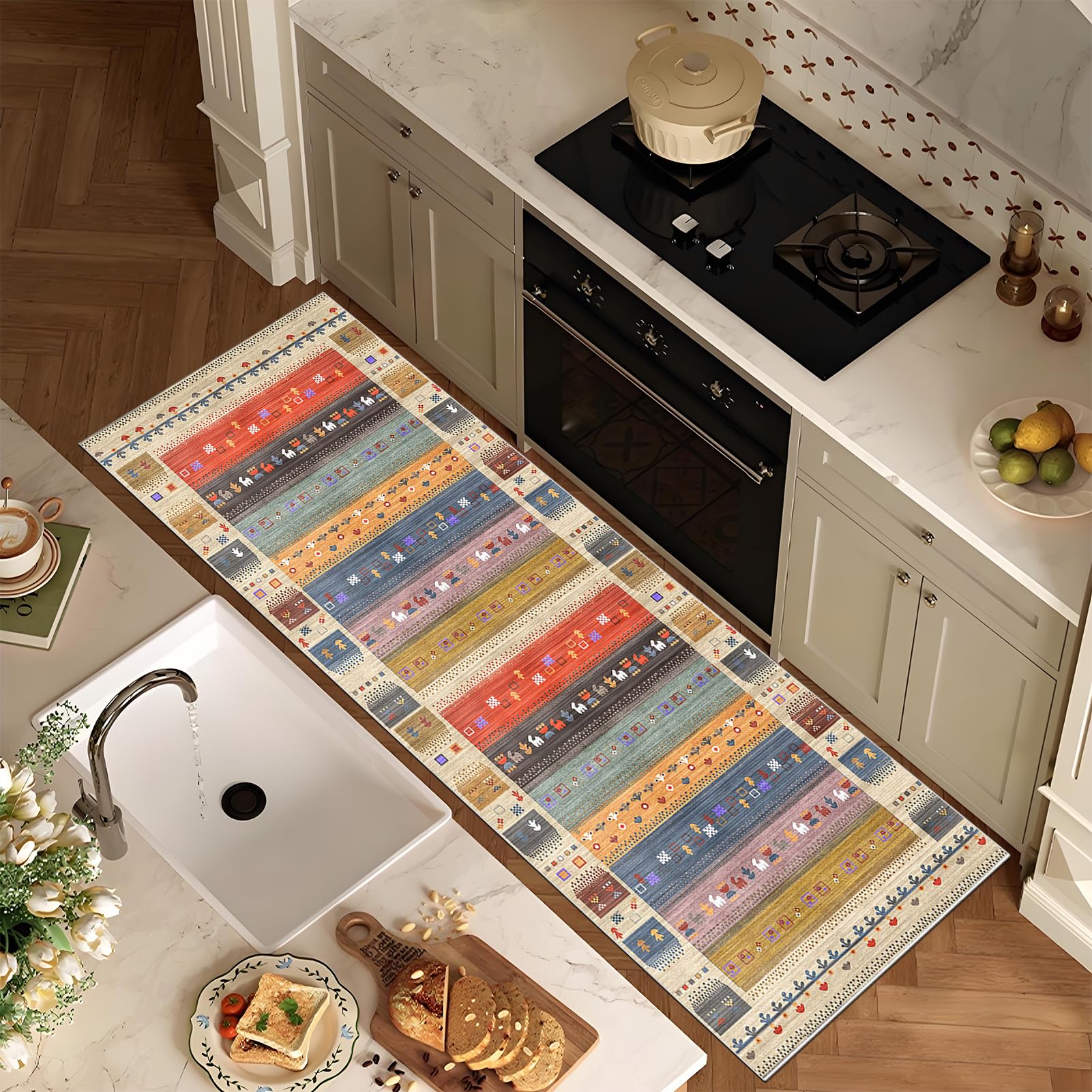 Tappeto Corridoio Lungo Passatoia Corridoio Antiscivolo 60 x 200 cm