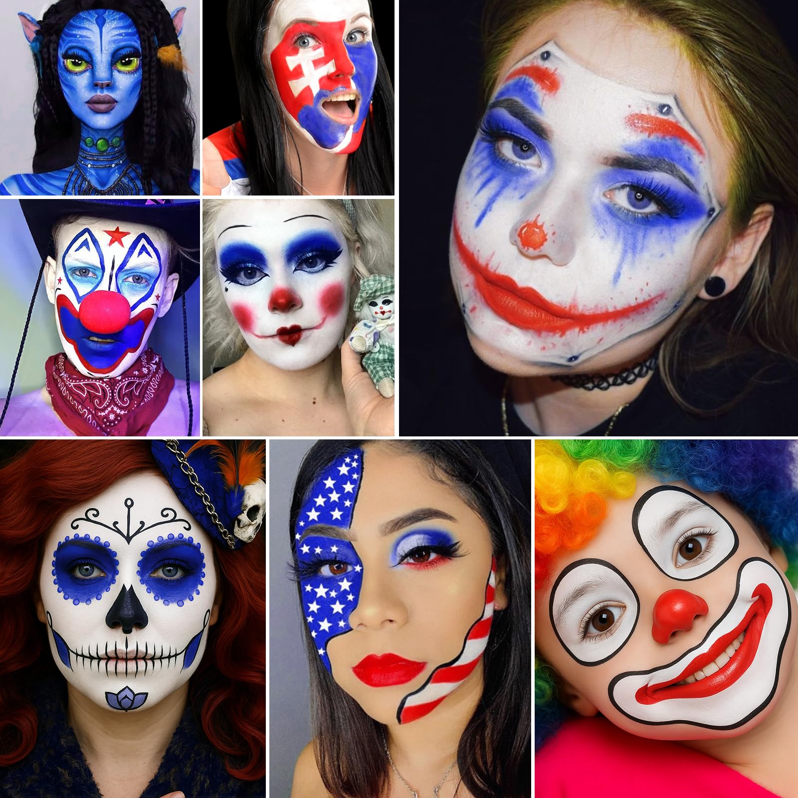 Clown Make-up kopen? Ruim aanbod, lage prijzen, snelle levering