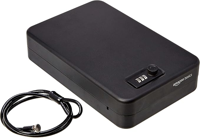 Amazon Basics Portable Security Lock Box Safe XXL
