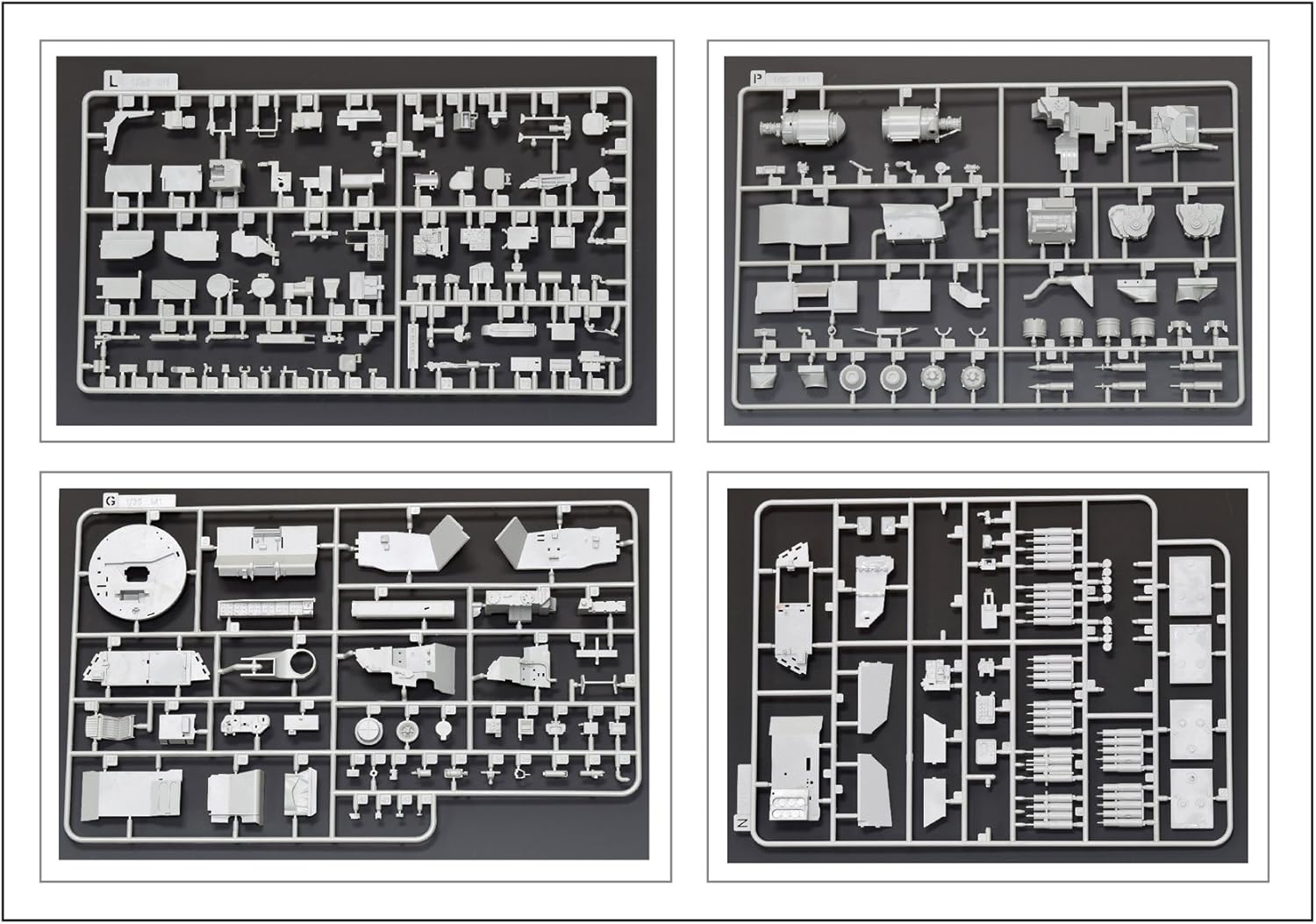 ライフィールドモデル Rye Field Model RM-5007 Model Kit M1A1/A2 Abrams with Full Interior 2 in 1