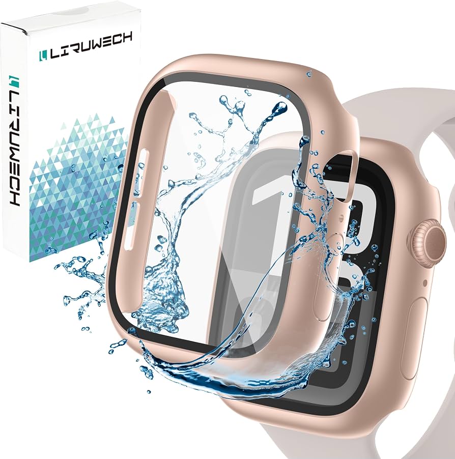 Amazon.co.jp: LIRUWECH for Apple Watch 10/11ケース 42mm 防水 