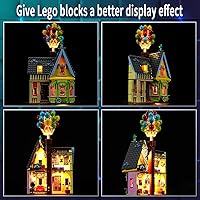 Vista 24 de Vaodest Luz LED para Lego Disney 21341 Hocus Pocus: juego de cabaña de las hermanas Sanderson, diseño y configuración compatible con el modelo 21341