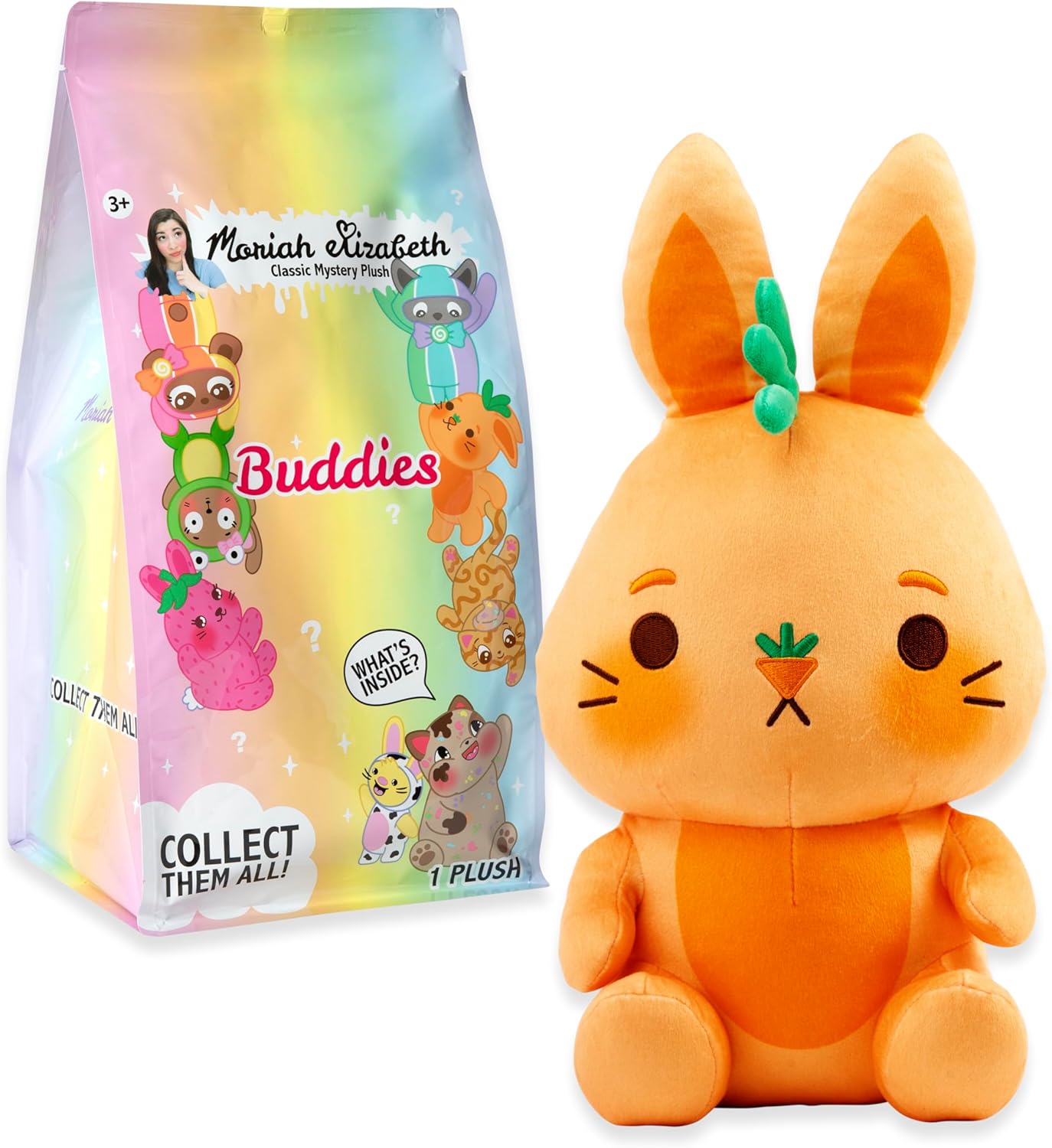 Moriah Elizabeth 11” Mystery Plush – Series 2 - Buddies; YouTube Craft Channel, Blind Box, 1 of 12 Possible, Official Merch