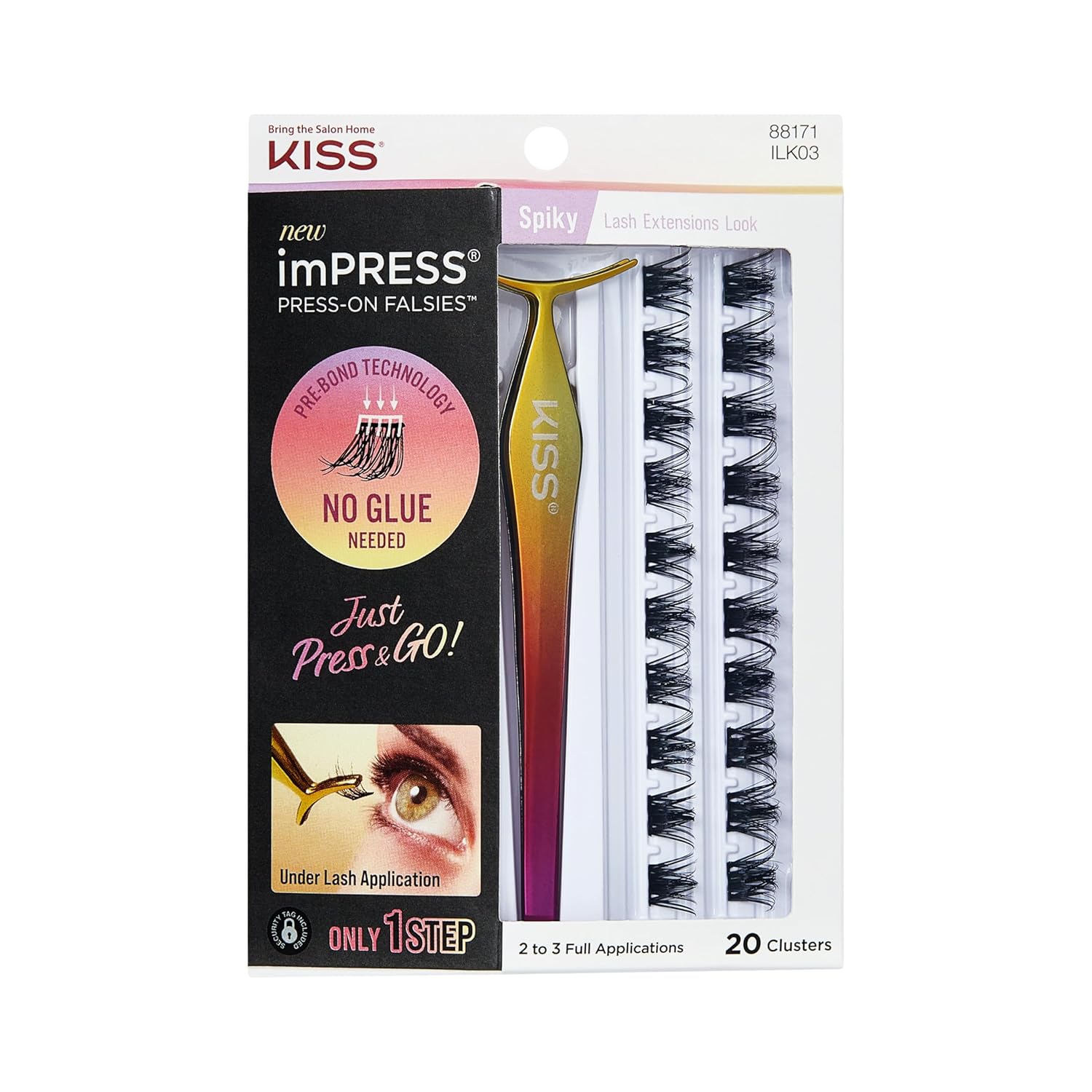 imPRESS Kit De Cílios Postiços Impress Press-On Falsies