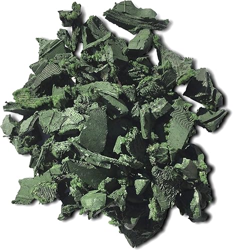 Miniatura 8 de NuPlay - Suelo de goma para patio de recreo, barrera de malezas de pepita de goma, pisos para juegos de columpios, cubiertas de áreas de juego, Azul