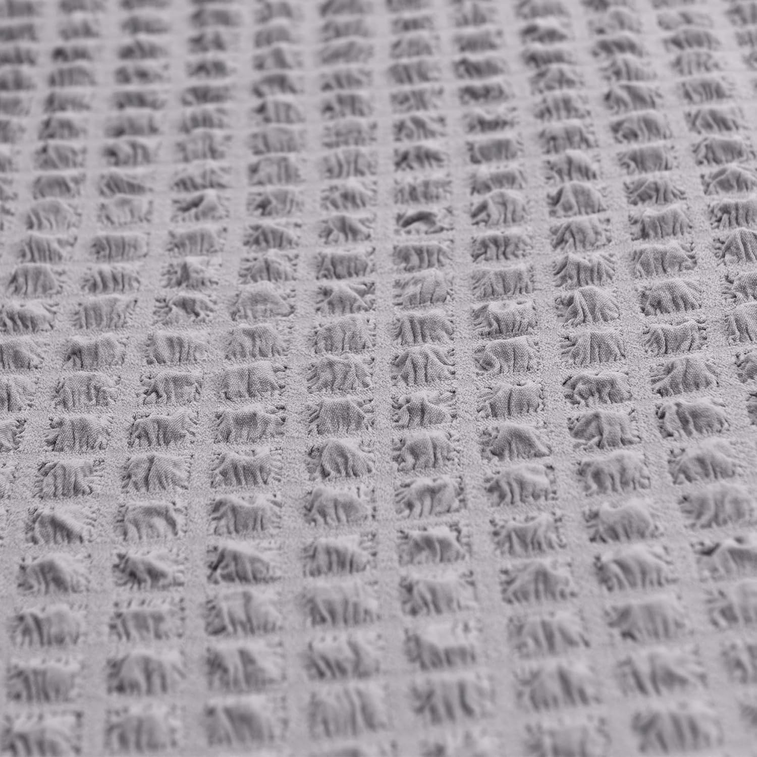 СOVER Queen Chair Cover, Armchair Slipcover, 1-Piece Washable Furniture Protector, High Stretch Fabric, Pet Friendly for Dogs and Cats, Gallant, Light Gray