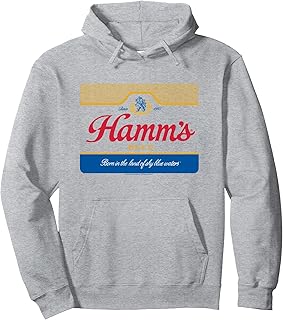 Vintage Classic Color Beer Label Pullover Hoodie
