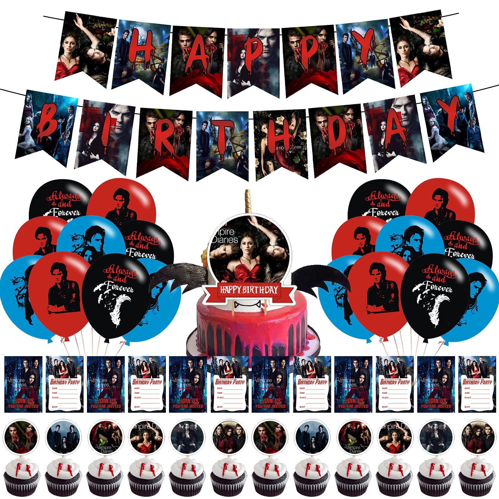 Buy The Vampire Diaries Party Supplies,The Vampire Diaries Movie