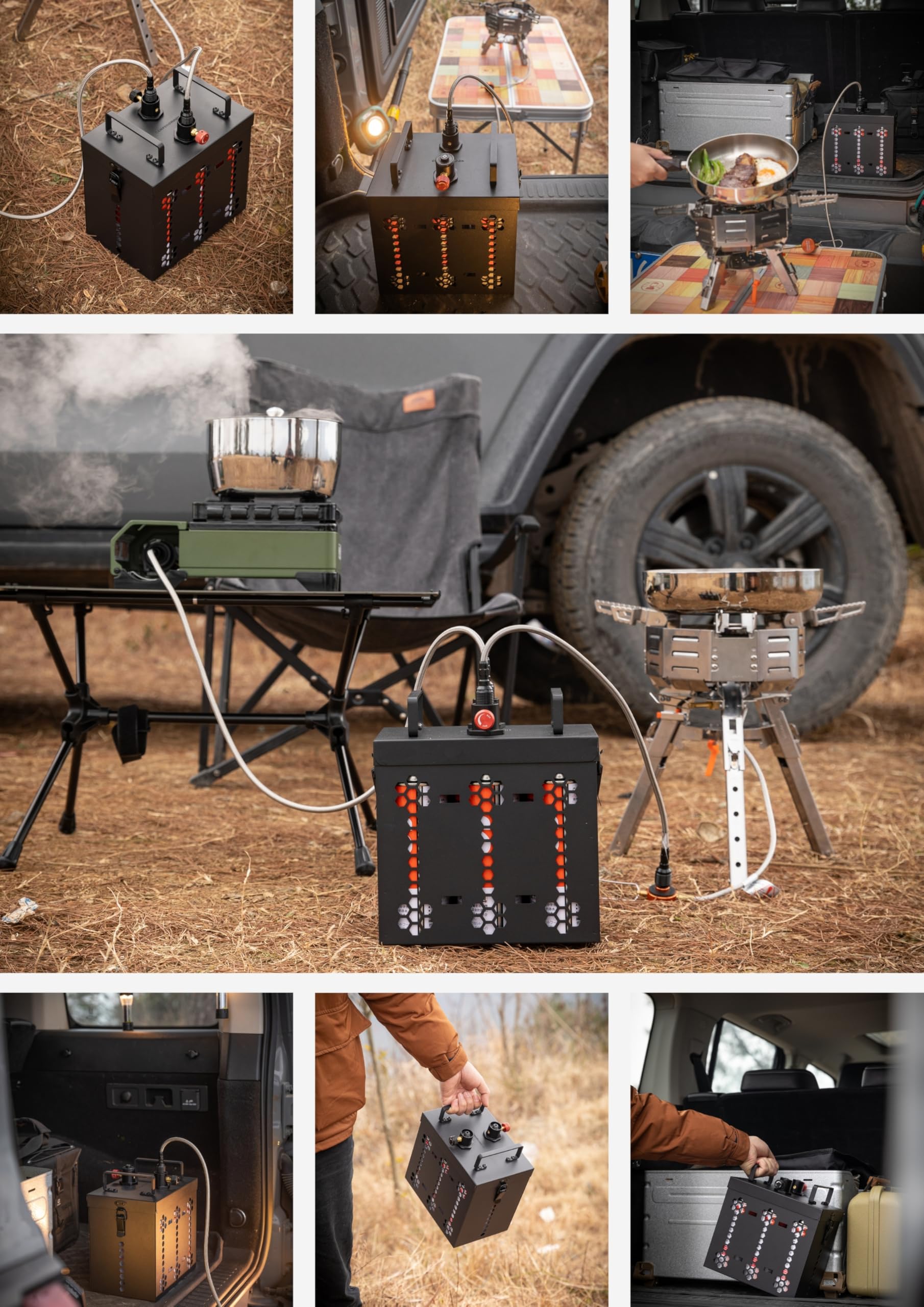 Amazon | キャンピングムーン（CAMPING MOON） CB缶 ガスステーション