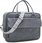 Teacher Tote Bag Women 17inch PU Leather Laptop Briefcase Nurse Office Bags Professional Work For Nursing, College