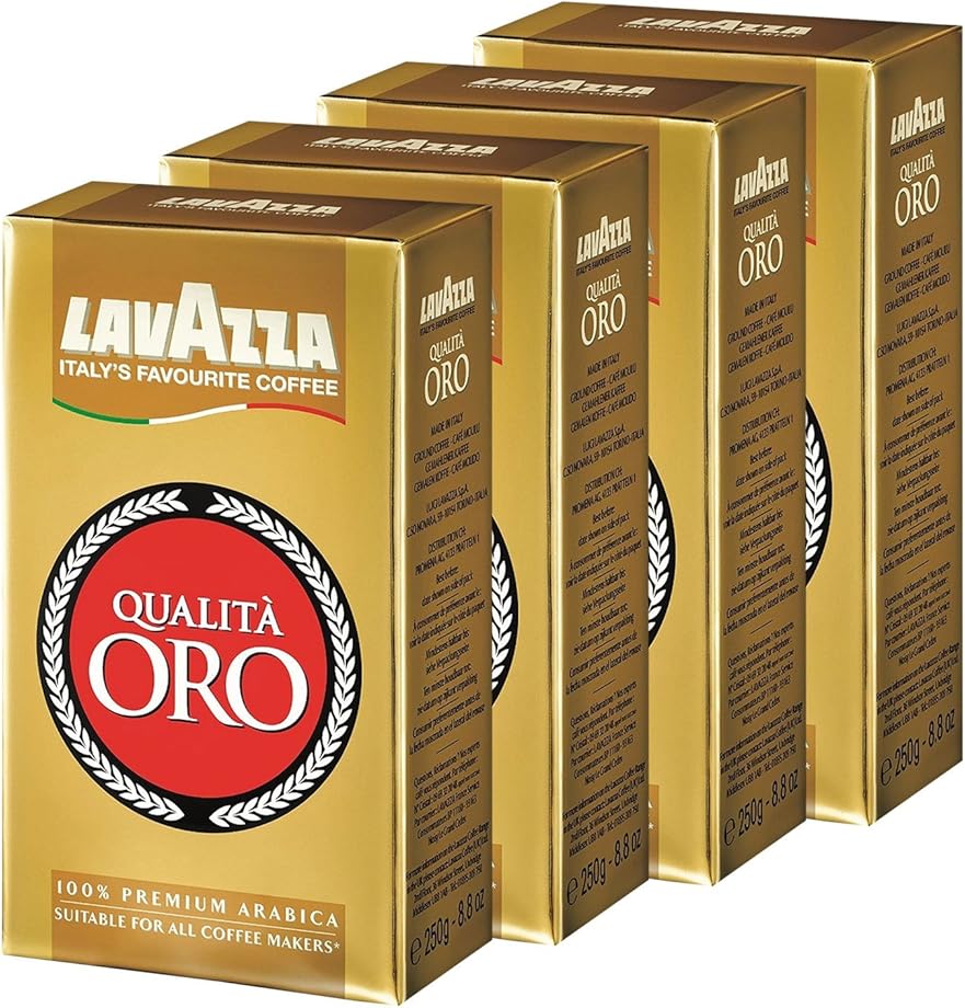 Qualità Oro Lavazza caffè macinato 4x 250g
