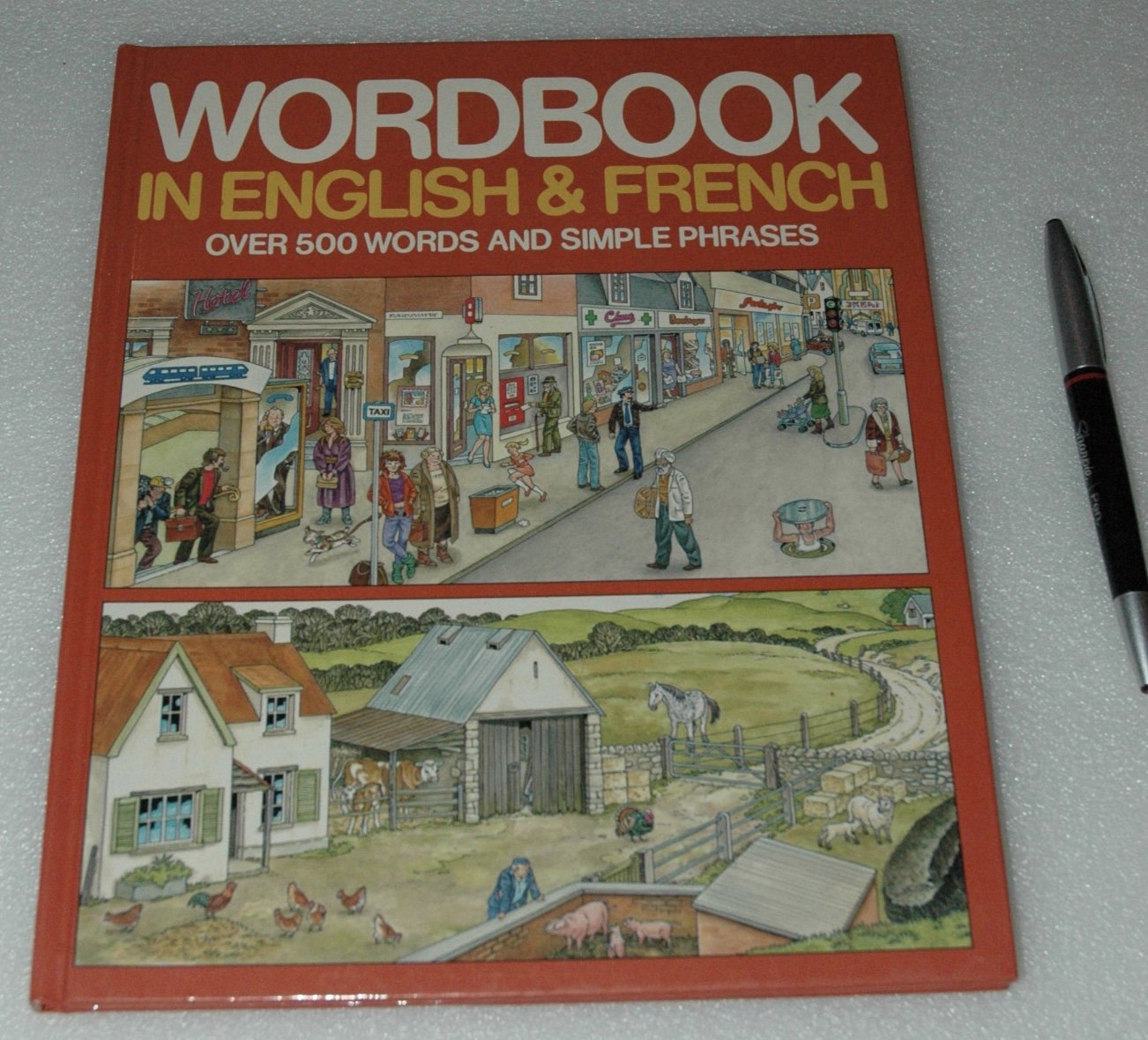 Wordbook in English and French