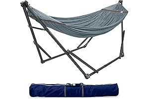 Tranquillo Adjustable Hammock and Stand for Durability and Relaxation