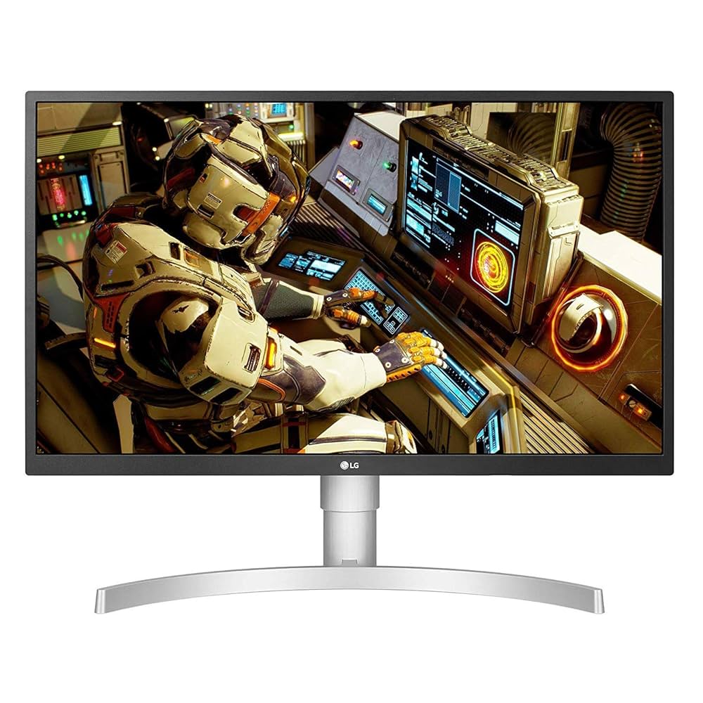 【中古】LG UHD 4K モニター　27UL550 27インチ 公式】 LG エルゴノミックスタンド採用 4K モニター - 27UL550-W