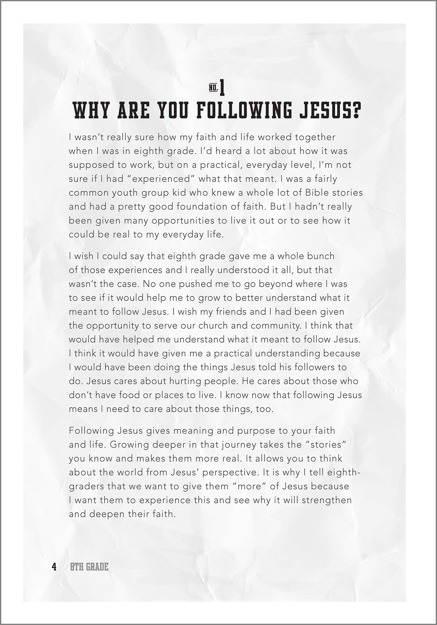 8th Grade: A 30-Day Devotional