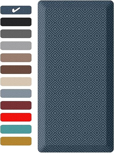 Miniatura 16 de Ophanie - Alfombrilla de cocina de 3/4 de pulgada de grosor, antifatiga, acolchada, impermeable, para oficina, hogar, fregadero, parte inferior