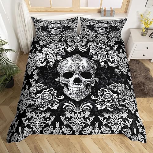 Miniatura 166 de Castle Fairy Juego de funda de edredón de cola de pez de sirena, tamaño Queen, juego de ropa de cama de escamas de sirena de acuarela arcoíris, 3