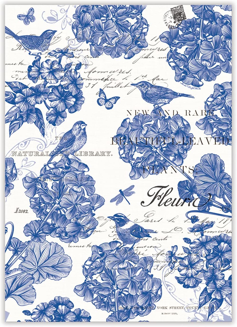Michel Design Works Kitchen Dish Towel, Indigo Cotton