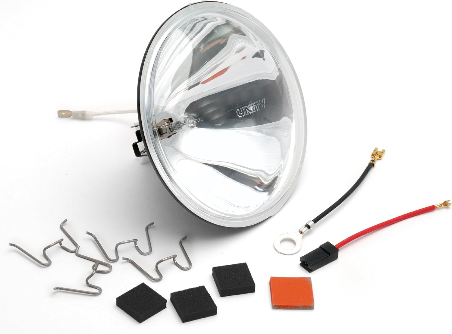 unity U-7682 100W 6" Diameter Clear Replacement Spot Lamp