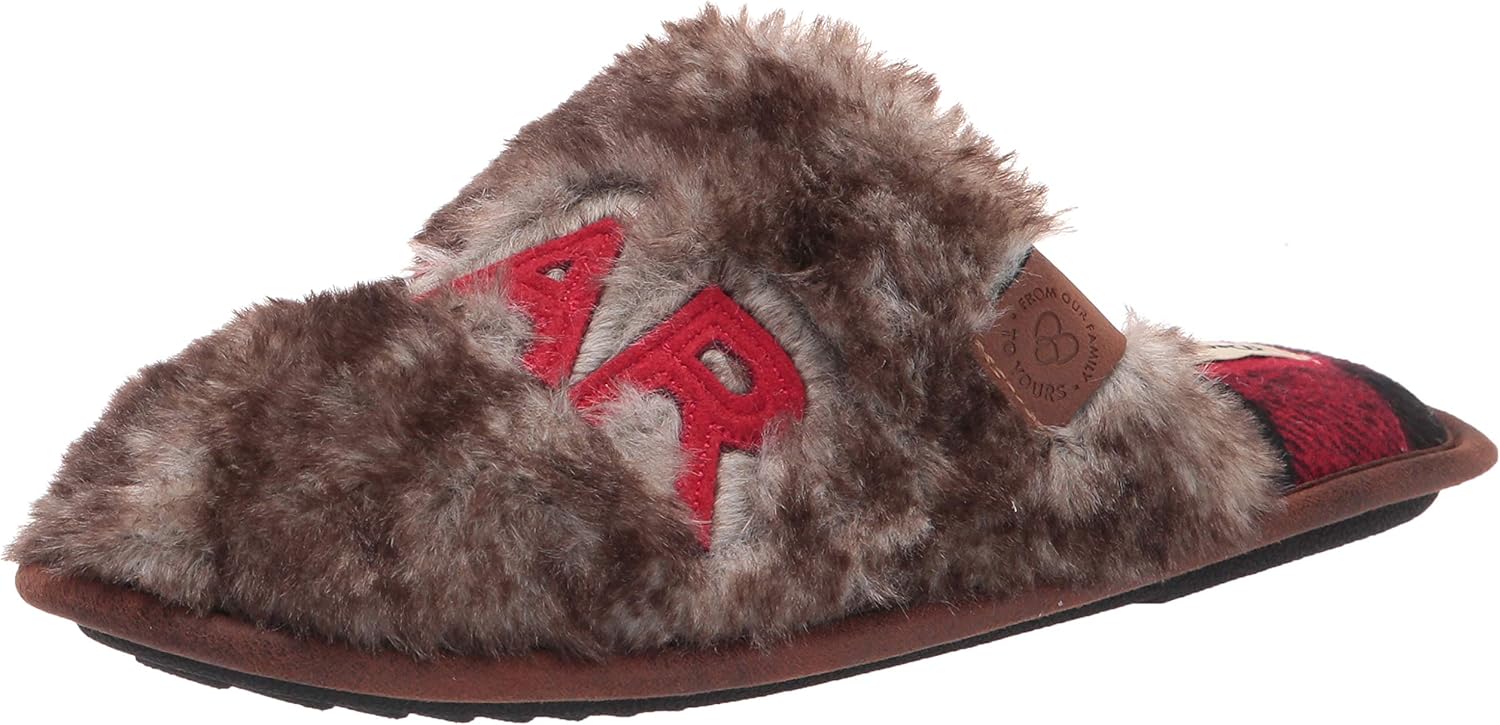  | Dearfoams Men's Papa Bear Slipper | Slippers