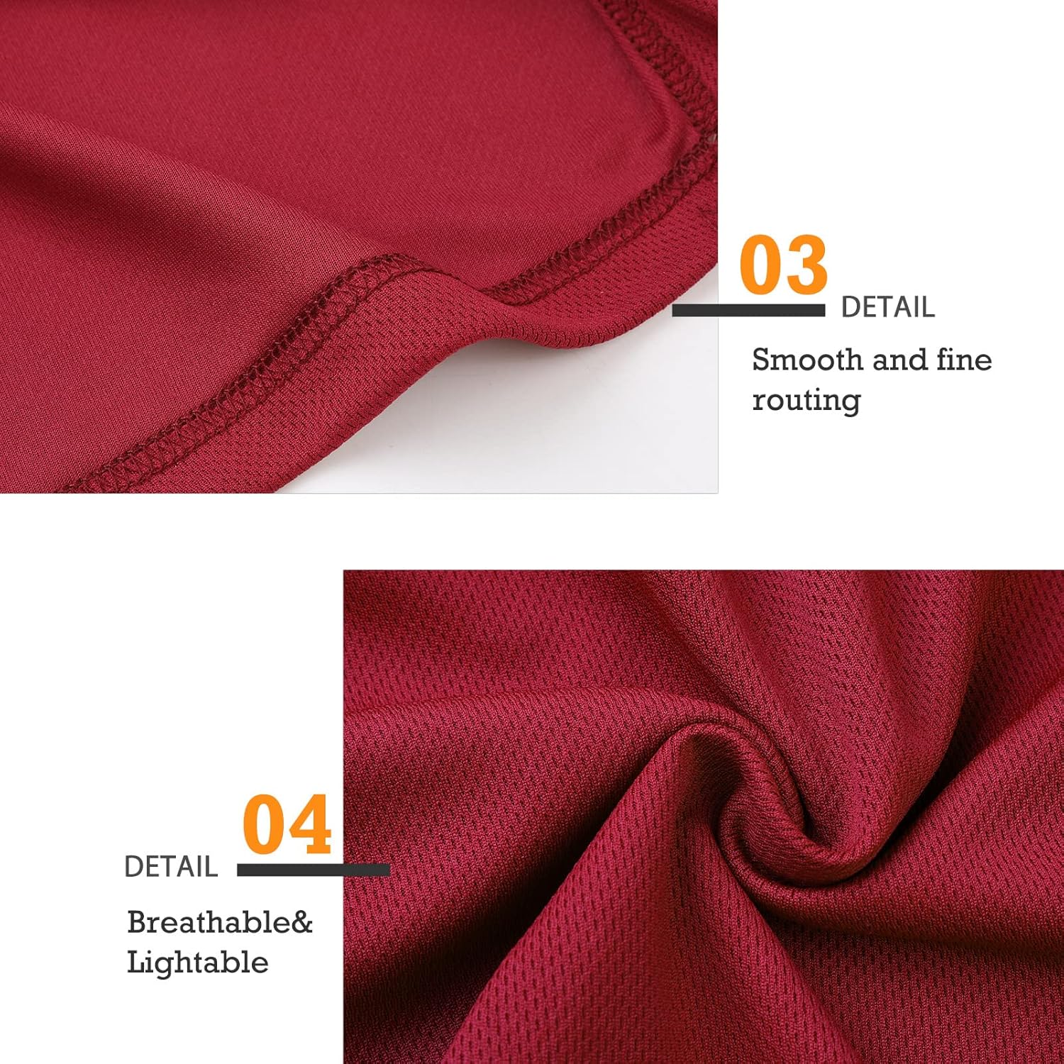 Surenow Mens Running Gym Shorts 3 Inch Breathable Lightweight Athletic Sport Shorts Training Workout Shorts with Pockets - Image 6