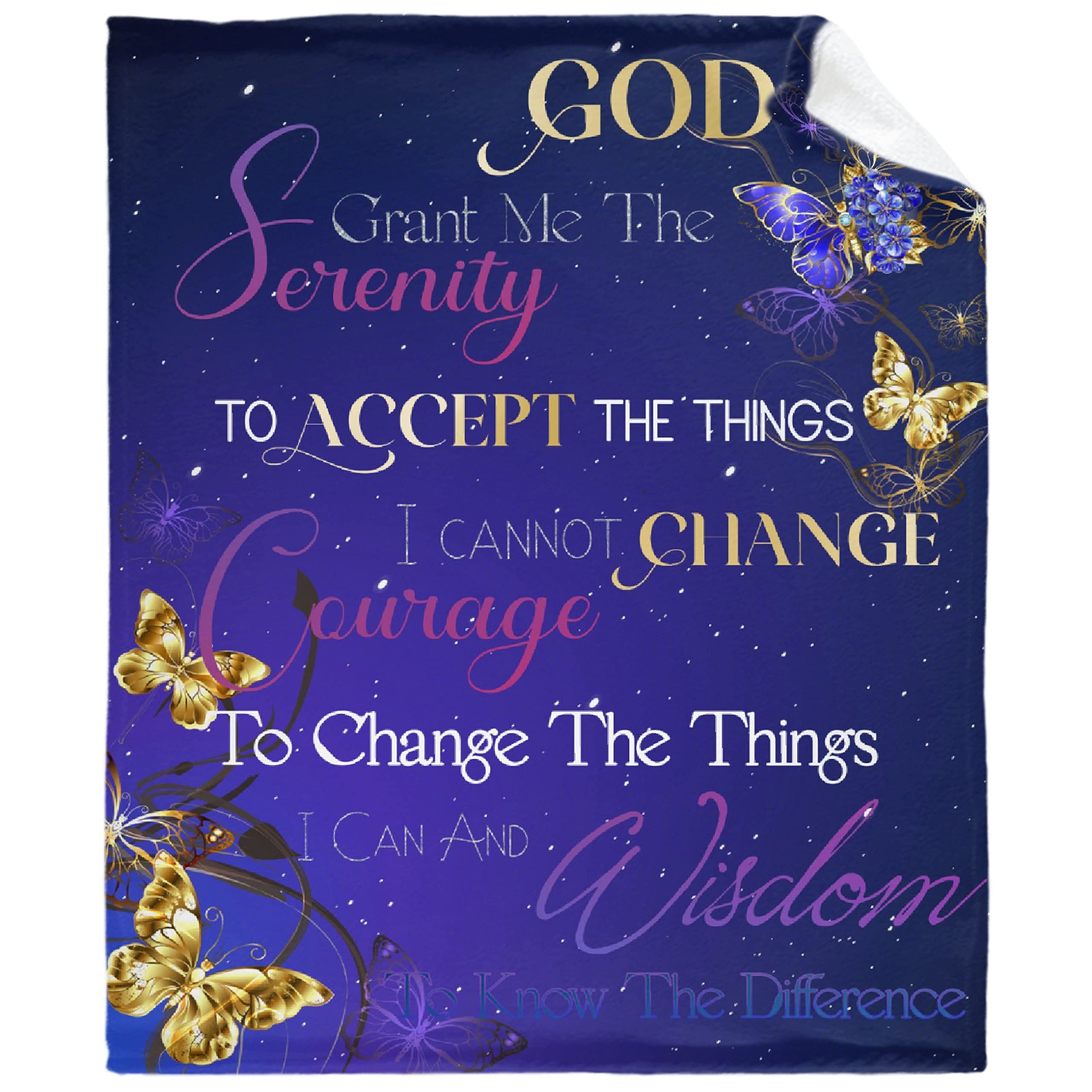 Serenity Prayer Butterfly