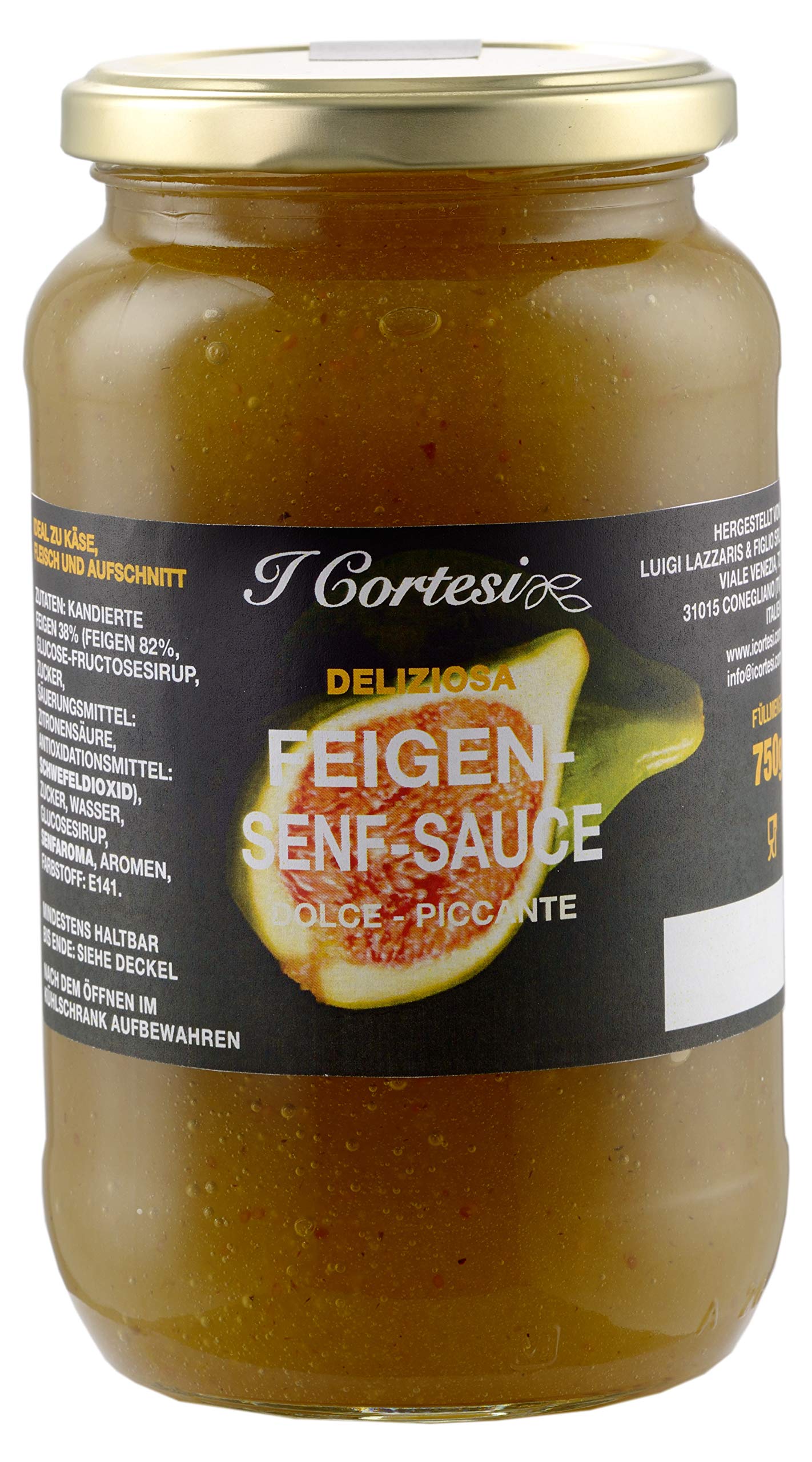 I Cortesi Feigensenfsauce, 750 g