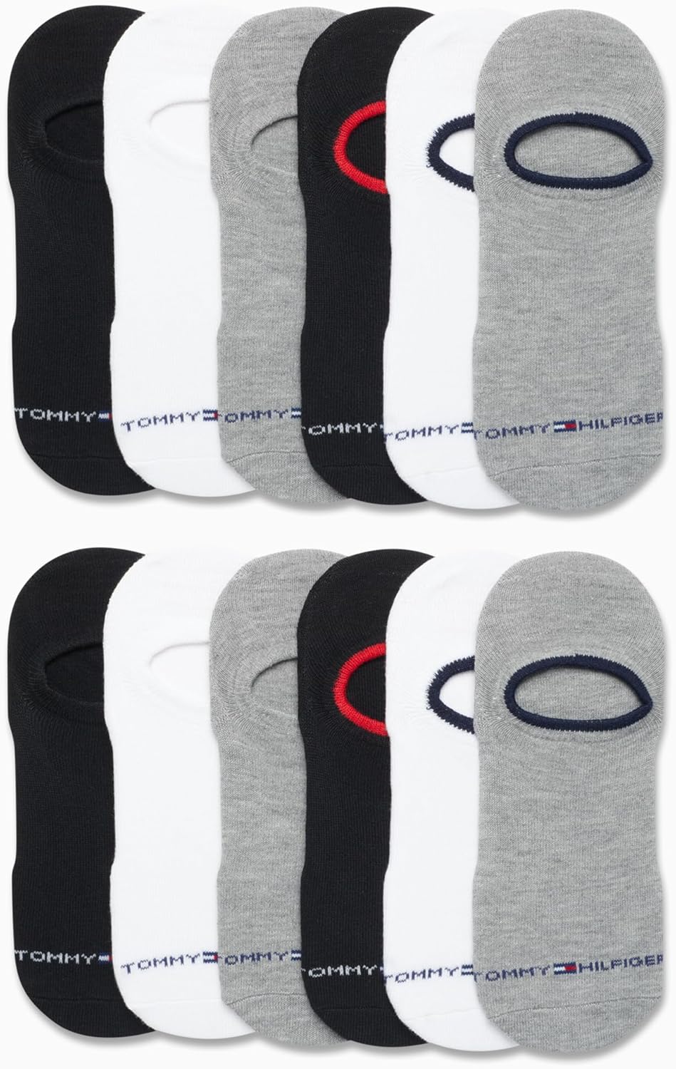 Tommy Hilfiger Men's Athletic Socks - Cushion No Show Socks (12 Pack)