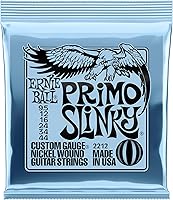Vista 4 de Ernie Ball Super Slinky - Cuerdas para guitarra eléctrica con envoltura de níquel, calibre 9-42 (P02223)