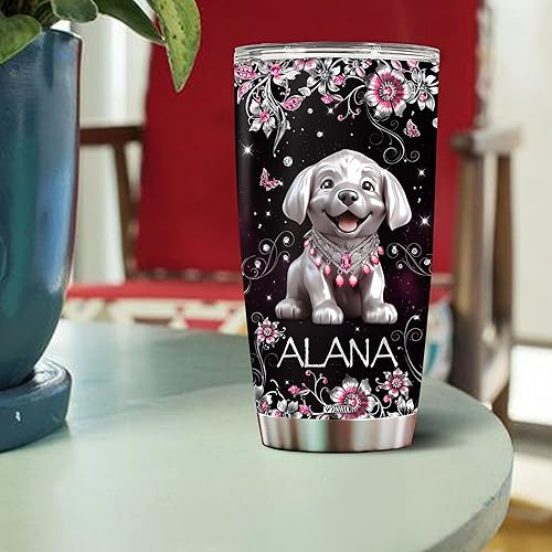 Miniatura 4 de Regalos personalizados para mujeres Golden Retriever, taza de café, regalo para amantes de los perros, dueños, esposa, hija, Navidad, cumpleaños,