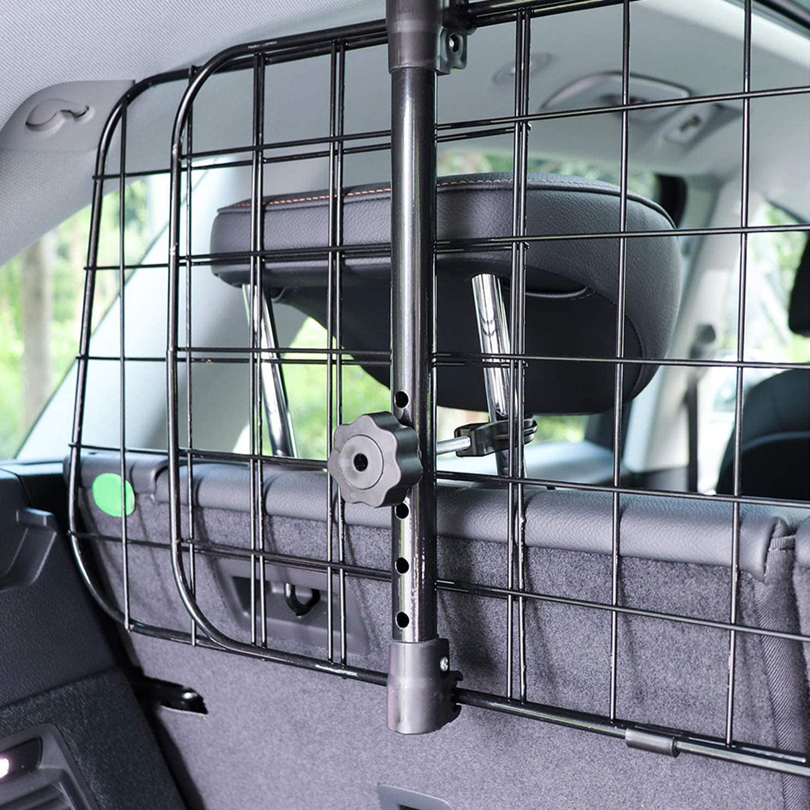 Barriera per cani regolabile cancello divisore animale pesante rete cane universale per veicoli SUV camion