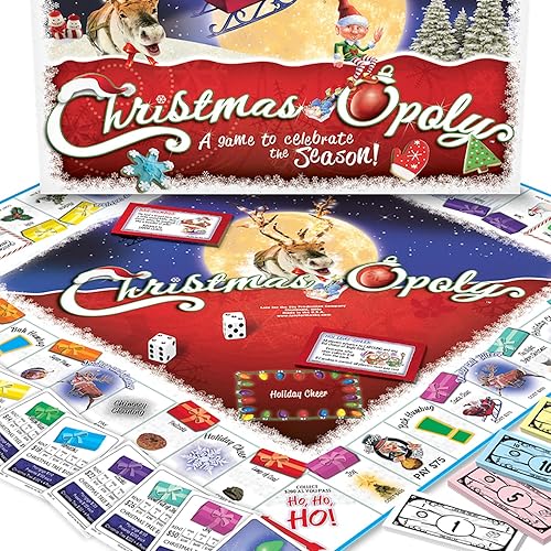 Miniatura 5 de Late for the Sky: Christmas-Opoly, giro festivo en uno de los juegos de mesa más conocidos, tema navideño para celebrar la temporada, para 2 a 6