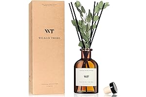 Eucalyptus & Lavender Flower Reed Diffuser Set for Bathroom Decoration, Bedroom & Office