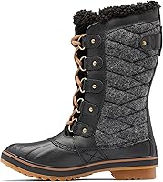 Vista 10 de SOREL Tofino II - Botas de invierno con aislamiento impermeable y cuello de piel sintética, para mujer