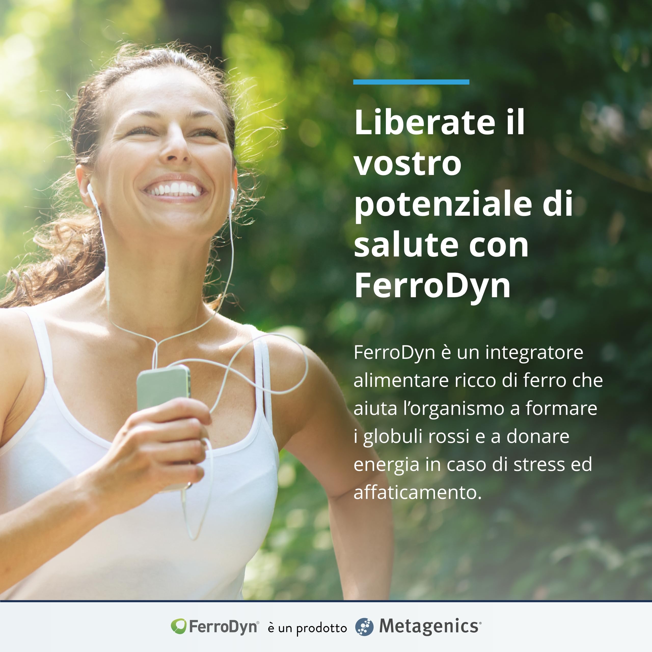 FerroDyn - Sostiene la Formazione dei Globuli Rossi e la Produzione di Energia - Utile in Caso di Affaticamento - 90 Capsule