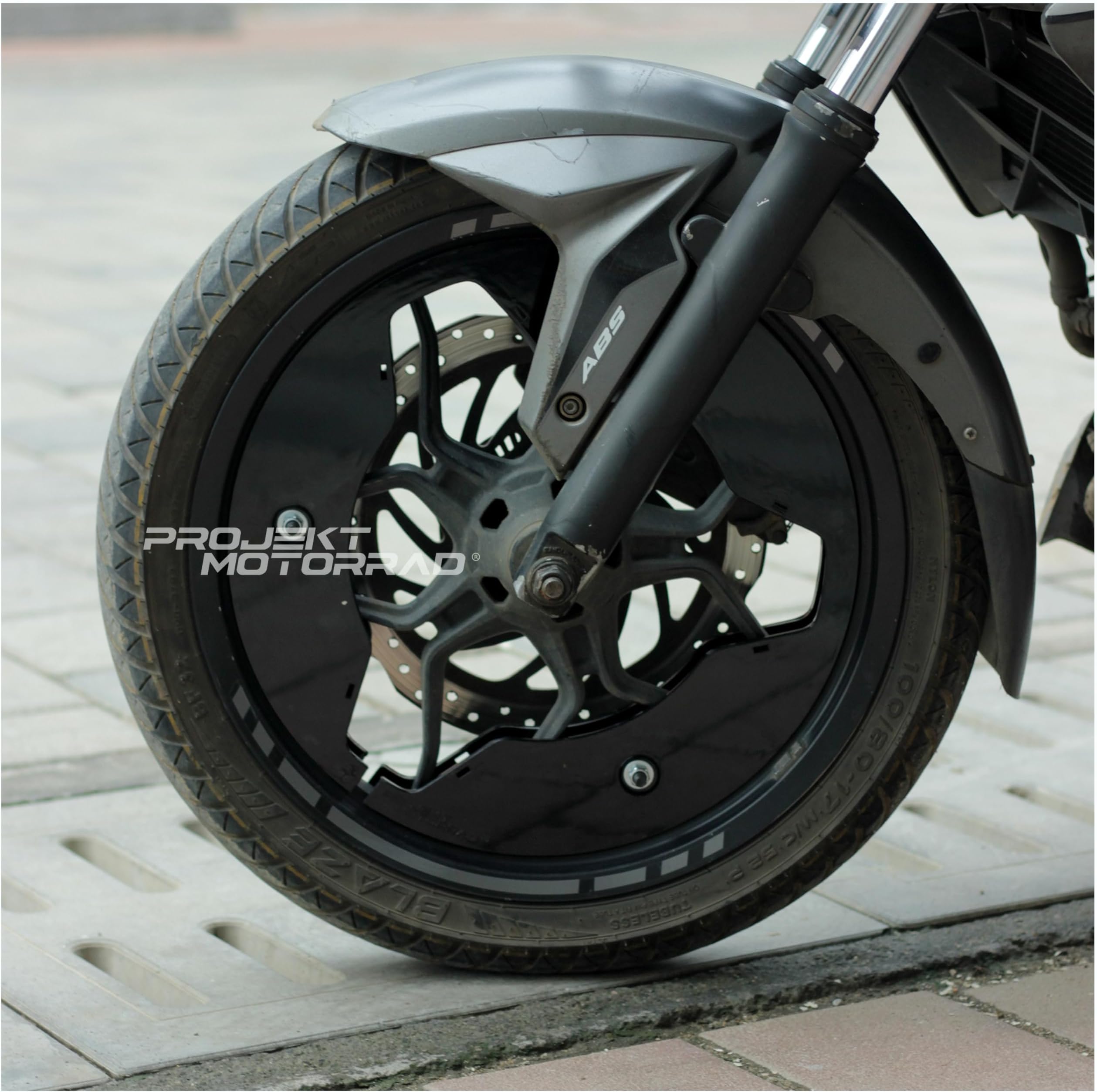 PRO-DISC V2 for 17inch Motorcycle Front Wheels with Shorter Bolts. (Patented Design)