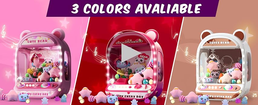 Amazon.com: Skirfy Claws Machines for Kids,Unicorns Toys for