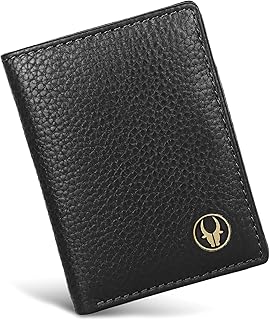 wildhorn RFID Protected Genuine Leather Wallet for Men I 4 Card Slots I 2 Slip Pockets I 1 Currency Compartment (Black)-picture-40