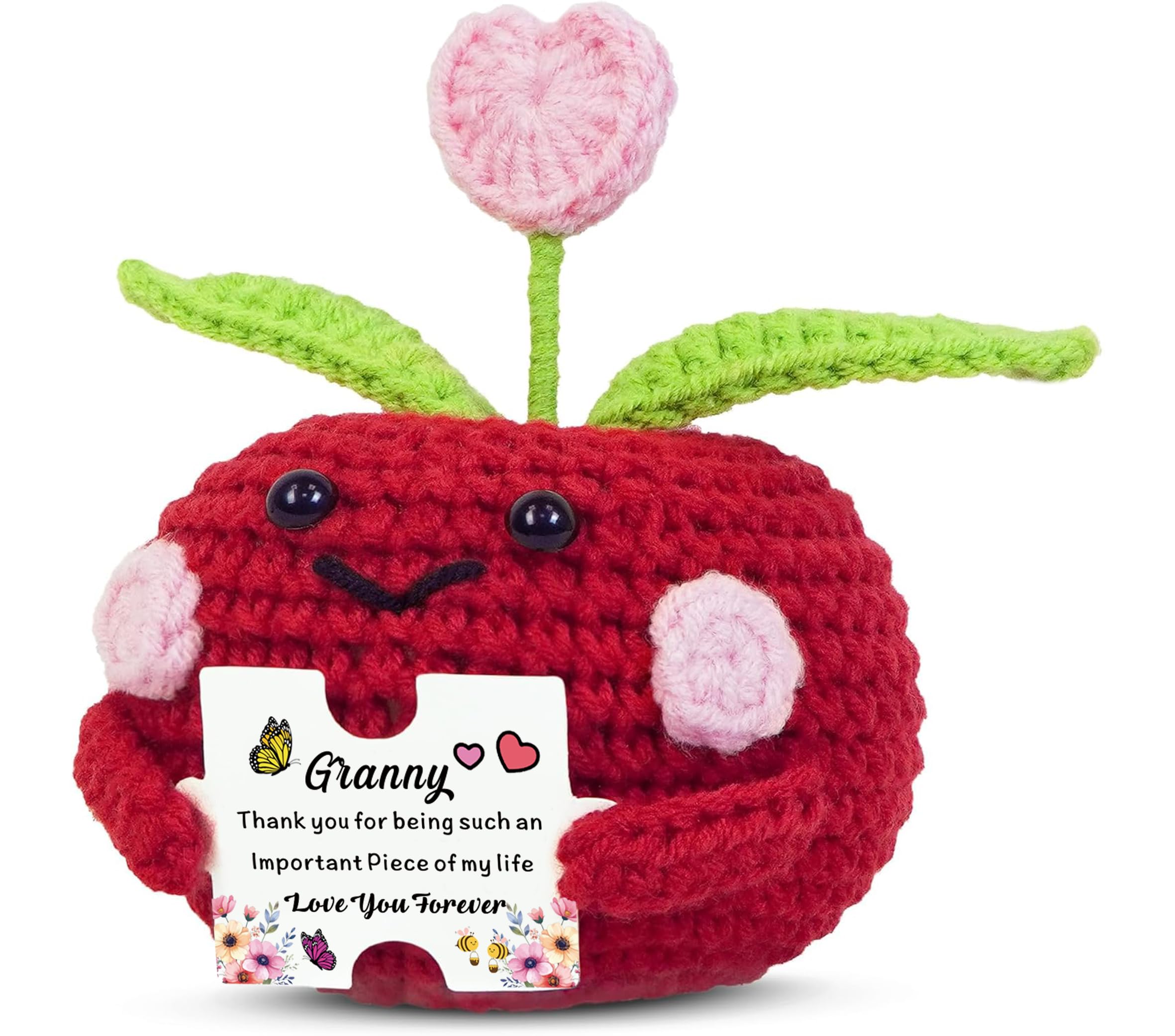 QMVMV Granny Gifts - Handmade Crochet Present - Granny Gifts Birthday Christmas Thanksgiving