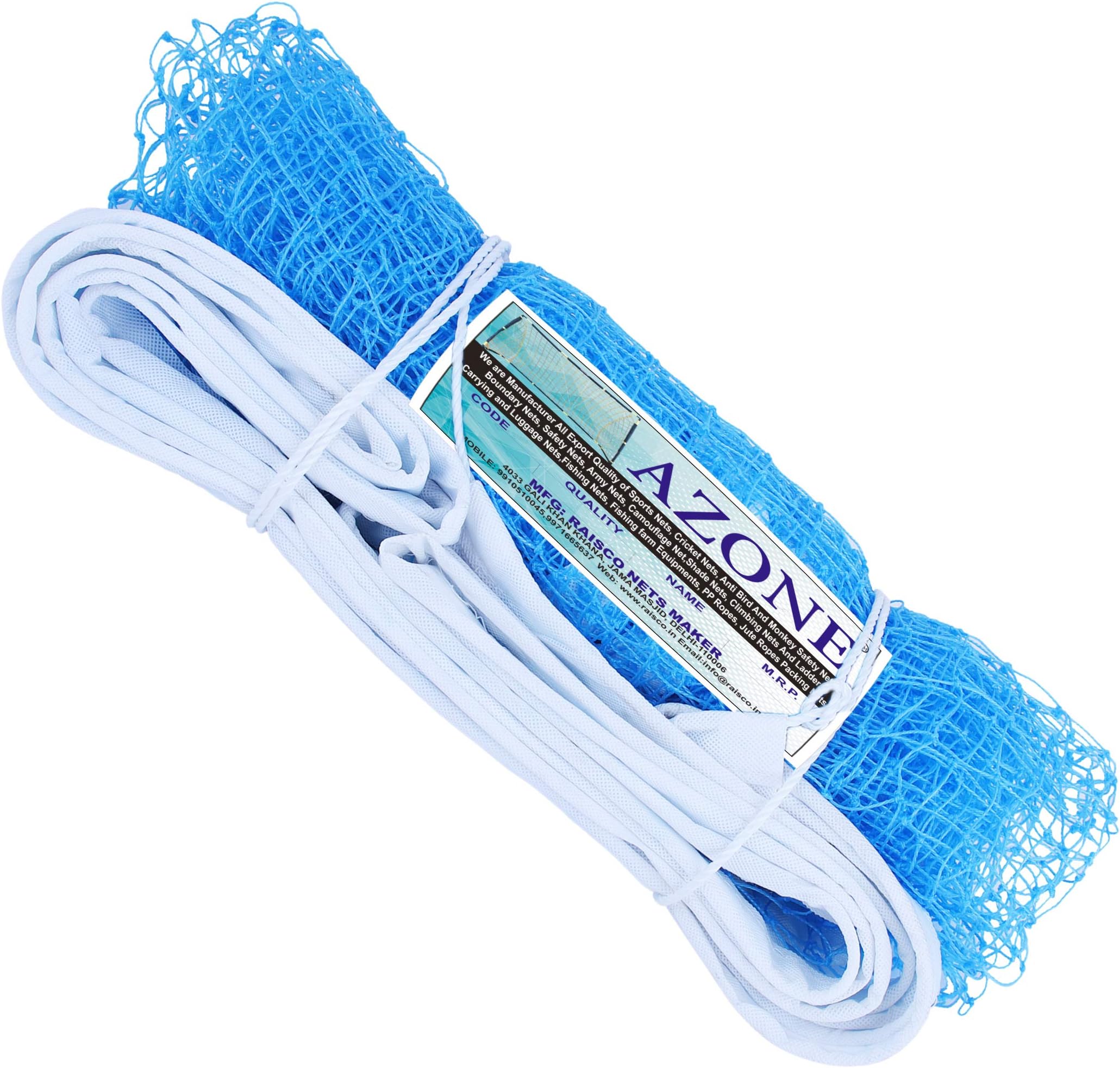 Nylon Trend Badminton Net, (Blue)