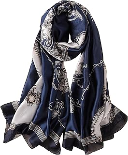 Silk Scarf Mulberry Silk Fashion Scarves Long Lightweight Shawl Wrap …