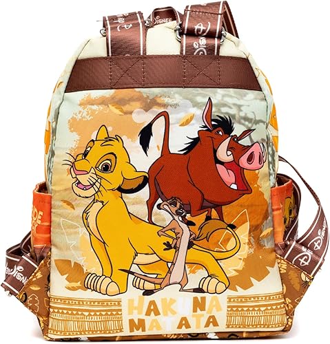 Miniatura 4 de Wondapop Mochila de nailon Lion King de 13", Rey León, Mochilas Tradicionales