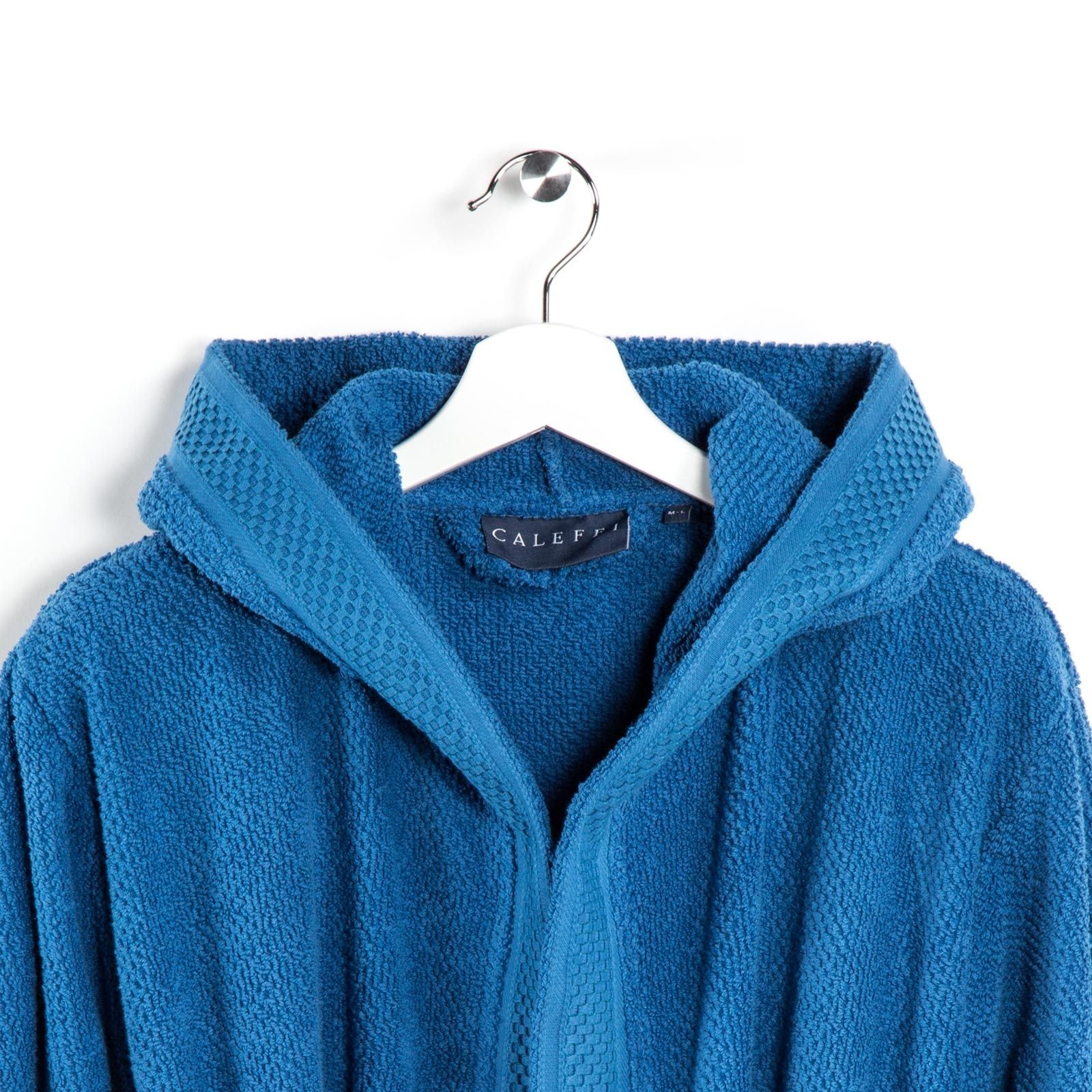 Caleffi Talla Albornoz con capucha Unisex adulto (Pack de 1)
